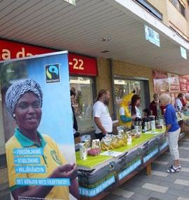 Ambassadörsutbildningar har anordnats av till exempel studieförbund, medlemsorganisationer, Fairtrade City-diplomerade kommuner och folkhögskolor.