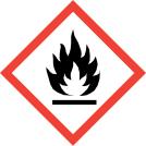 Märkning av brandfarliga gaser och vätskor Märkning Vätska Gas Aerosol (CLP) Brandfarlig vätska med flampunkt upp till 60 C Brandfarlig gas (kategori 1) Brandfarlig eller extremt brandfarlig aerosol