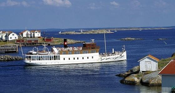 4 Aug 17 Båtresa i Göteborgs södra skärgård. Guidad skärgårdstur med god lunch ombord.