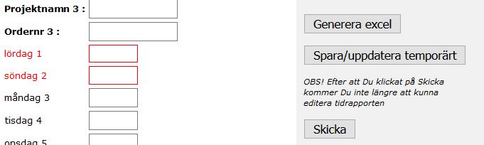 datakonsulter.info. Den första kolumnen är som du ser obligatorisk, och därför skall du naturligtvis börja med den. Det går bara att föra in siffror i kolumnerna.