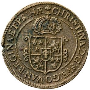 LIVLAND. 1/24 taler 1648 (2 ex). SB 2a. Solidus 1645, 1648, 1649, 1652.