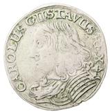 KARL X GUSTAV (1654-1660) 238 239 238 STOCKHOLM. 2 mark utan årtal.