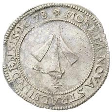 354 POMMERN. STETTIN. 1/96 taler 1687. Mm på åtsidan.