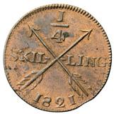 537 STOCKHOLM. Skilling 1832.