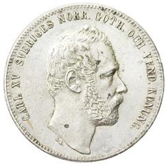 SM 34b. 10 öre 1865, 1871. SM 46, 50.