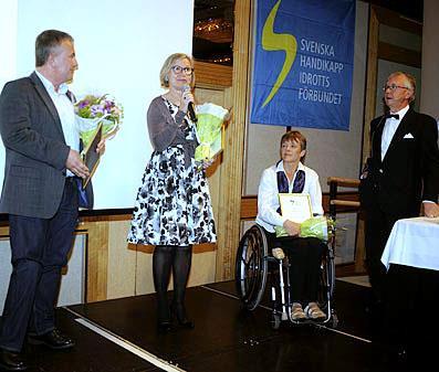 Hall of Fame utnämnda i samband med SHIF:s förbundsmöte 2011 i Göteborg Gunilla Åhrén medlem nr.