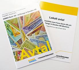 Nya avtal på Forex Bank och X-Change Efter många och hårda förhandlingar har vi äntligen lyckats komma överens med arbetsgivarna om villkoren för de anställda på Forex och X-change, säger Ulrika