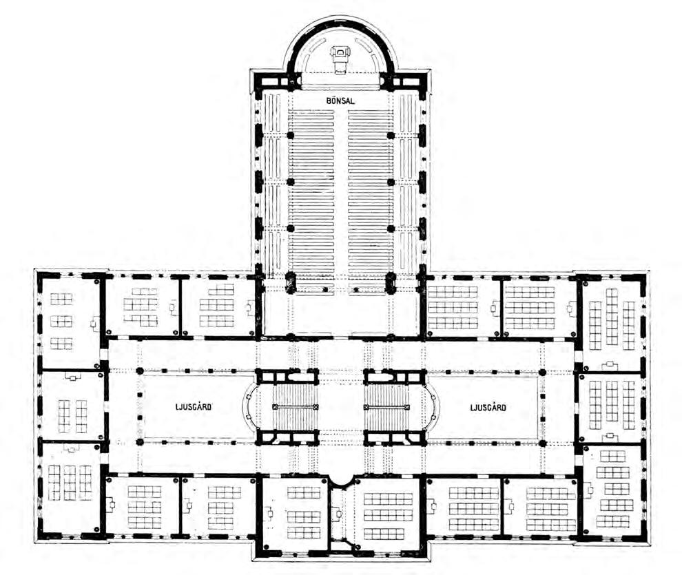 avsedd endast för pojkar. Först höstterminen 1961 släpptes flickor in i skolan. Med start höstterminen 1971 hade skolan försöksverksamhet med koncentrationsläsning av ämnen.