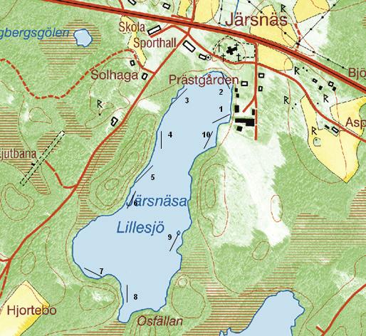 KRÄFTPROVFISKE I JÖNKÖPINGS LÄN 2006 2007 Figur 56. Längdfrekvensdiagram för samtliga signalkräftor i Järsnäsa Lillesjö under provfisket 2007.