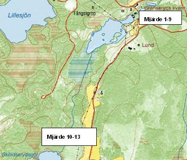 KRÄFTPROVFISKE I JÖNKÖPINGS LÄN 2006-2007 Figur 61. Längdfrekvensdiagram för samtliga signalkräftor i Kliarydsån under provfisket 2007.