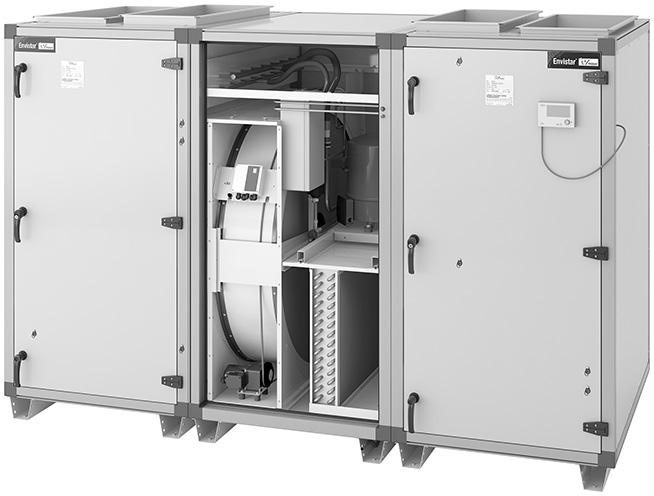 Sida 10 2.4 Kylaggregat storlek 16 och 21 Kylkrets funktion Kylaggregat i storlek 16 och 21 är av modellen EcoCooler (ATCR-16, ATCR-10). Effektreglering sker med varvtalsstyrd kompressor.