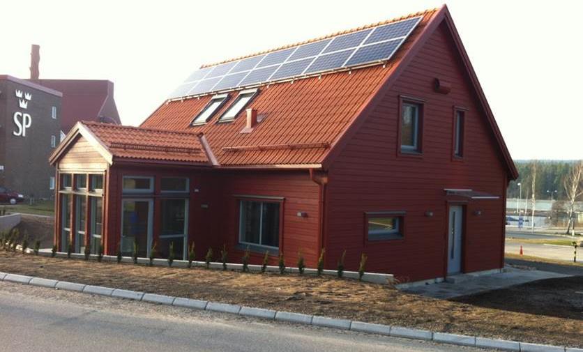 IM Forskningsvillan: Testbädd för sunda och energieffektiva byggnader Forskningsvillan är ett lågenergihus där produkter testas i verklig miljö med verkligt uteklimat.