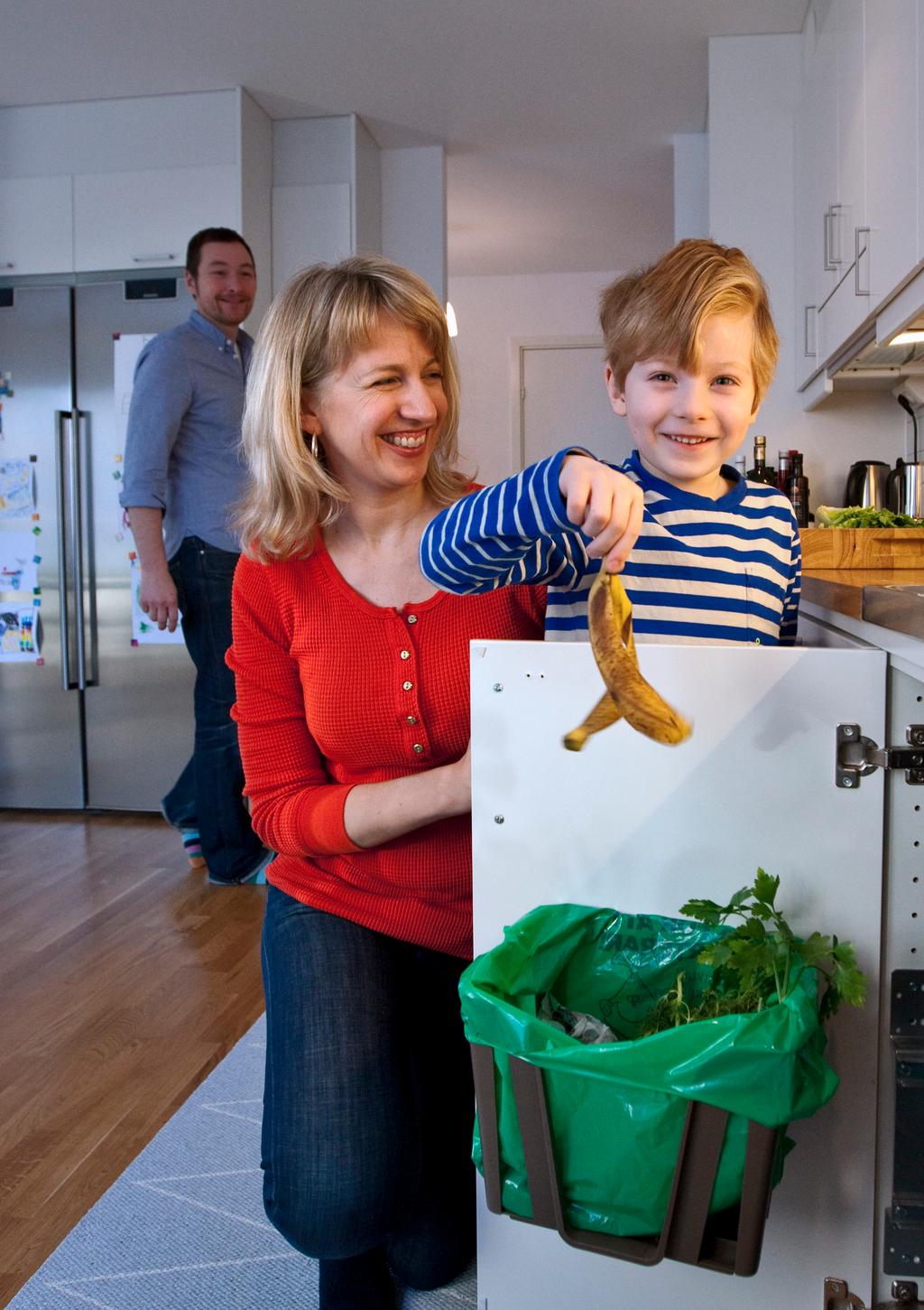 VISSTE DU ATT På 5 kg matavfall kan en personbil köra nästan 1 mil.