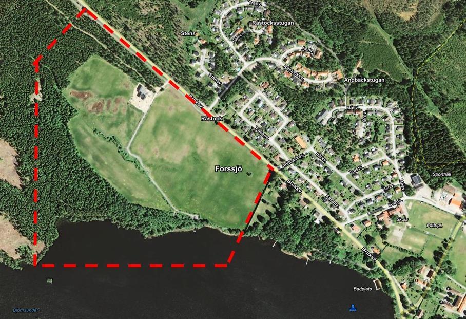 Antagandehandling (1) ENS SYFTE OCH HUVUDDRAG Detaljplanens syfte är att i Forssjö, cirka fem kilometer sydost om Katrineholms centrum skapa möjligheter för nya bostäder i form av flerbostadshus,