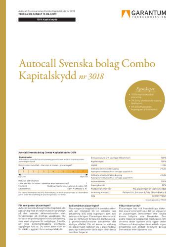 Den lägre kupongen på 2% betalas ut om samtliga aktier på en observationsdag stänger på eller över kupongbarriären.