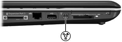 2 Använda en 1394-enhet (endast vissa modeller) IEEE 1394 är ett maskinvarugränssnitt som kan användas för anslutning av en höghastighetsenhet för multimedia eller datalagring till datorn.