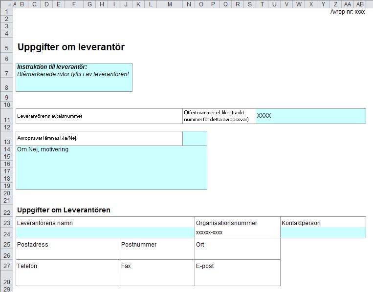 Är det Rangordnad väljer avropande organisation i en lista och är det Förnyad konkurrensutsättning så väljer leverantören sig själv i listan.