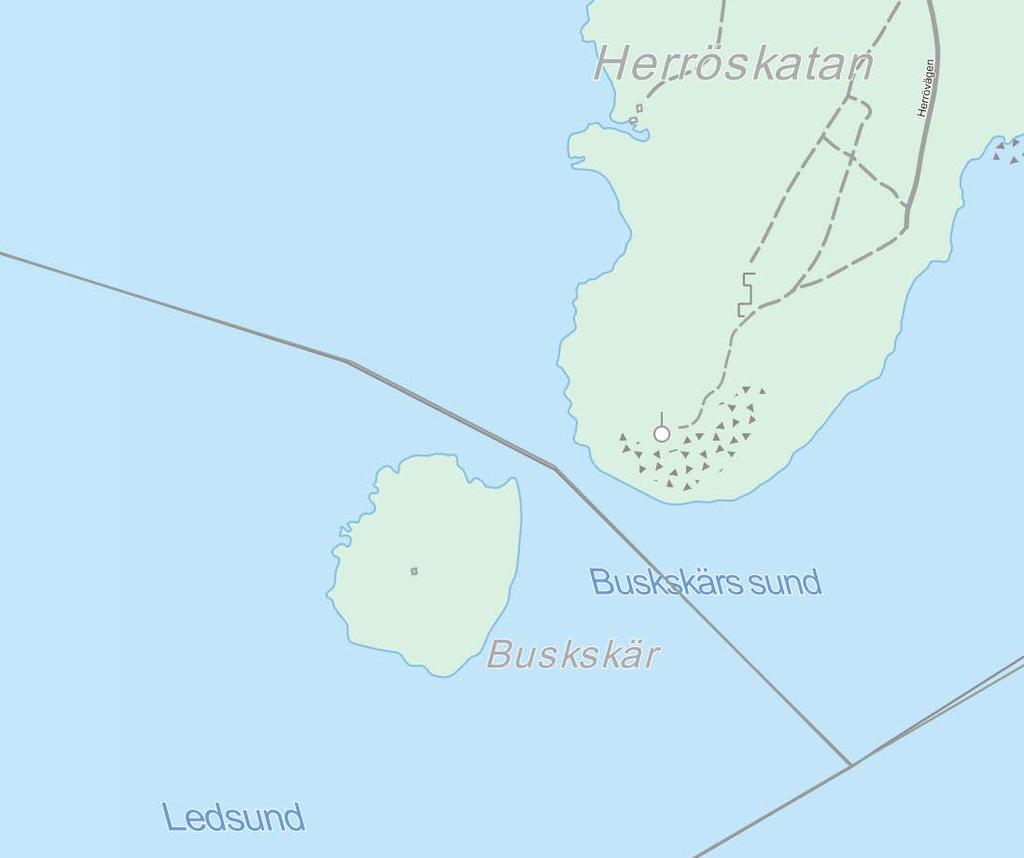 5 (6) Bilaga 3, I115E72 Beslut om tillfälligt ändrat farledsdjup, farled 2695 Järsö - Herrö Startpunkt för Farled