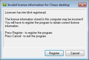 Chaos desktop manual