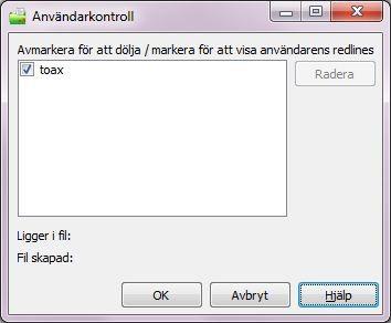 Chaos desktop manual Viewer - Användarkontroll Viewern håller reda på vilka användare, som