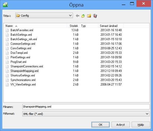 Chaos desktop manual 3. Välj SharePointMapping.xml i C:\ProgramData\Adtollo\Chaos Desktop\Config. 4. Kopiera SharePointMapping.