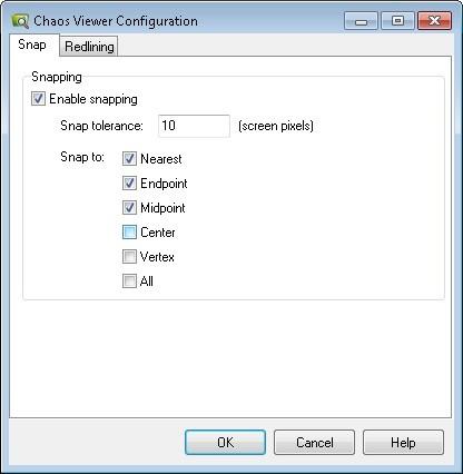 Chaos desktop manual Konfiguration - Extern viewer Konfiguration