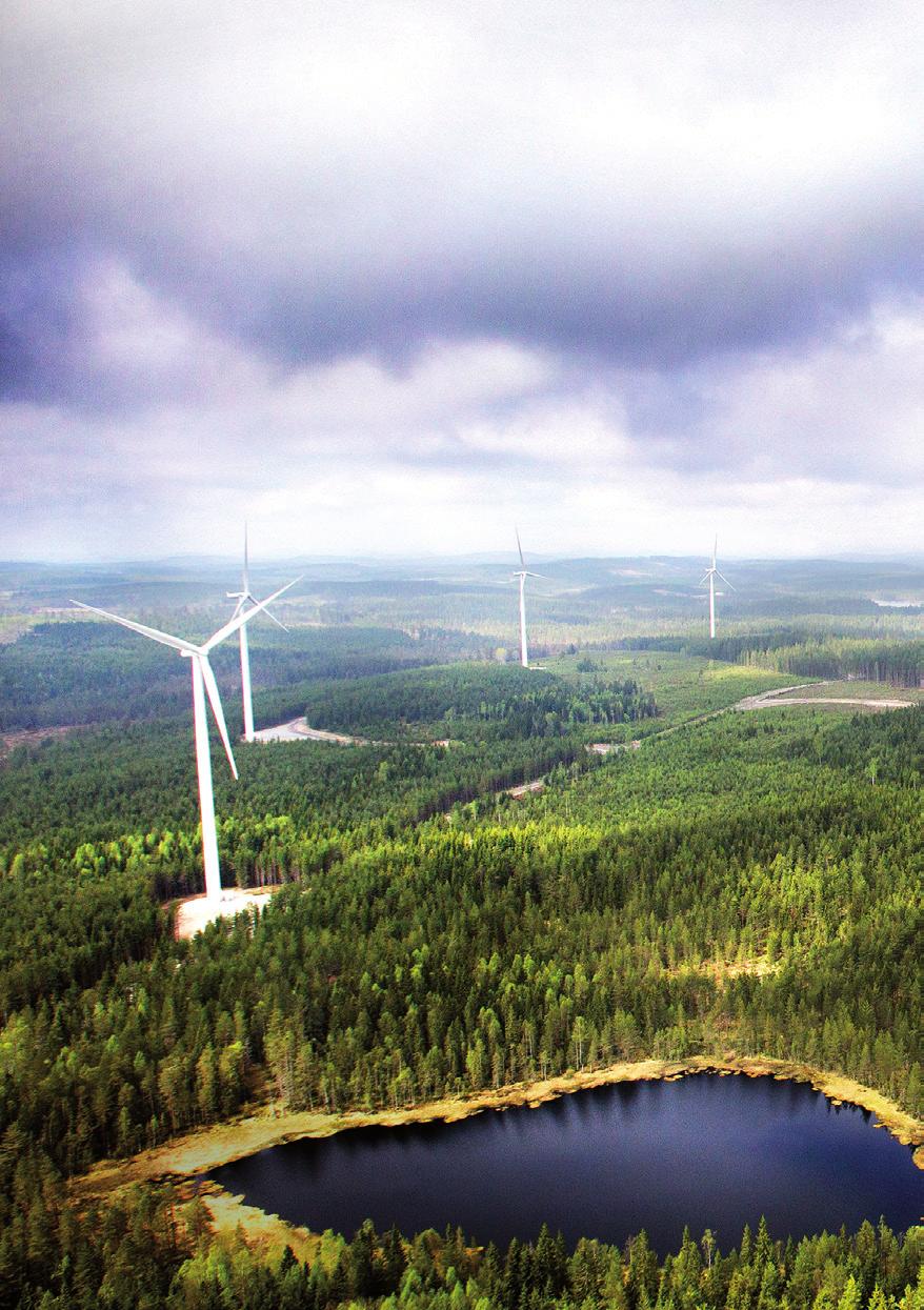 4 projektbeskrivning åmot-lingbo Platsen Projektet ligger i Ockelbo och Bollnäs kommuner i Gävleborgs län. Närmaste samlade bebyggelse finns i Lingbo, öster om området samt Åmot i söder.