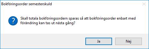 Det viktiga är att du namnger rapporten så att du vet vilket urval av anställda som rapporten avser.