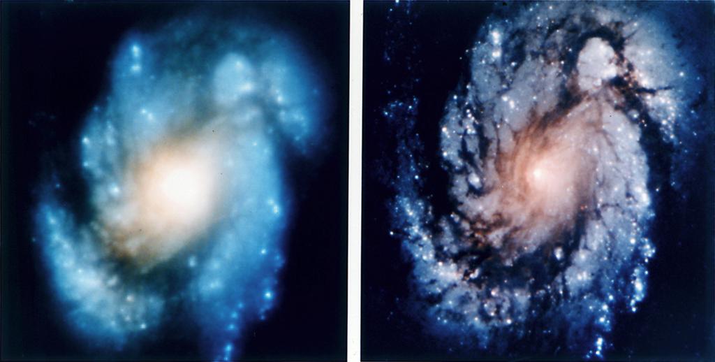 Hubbleteleskopet före och efter