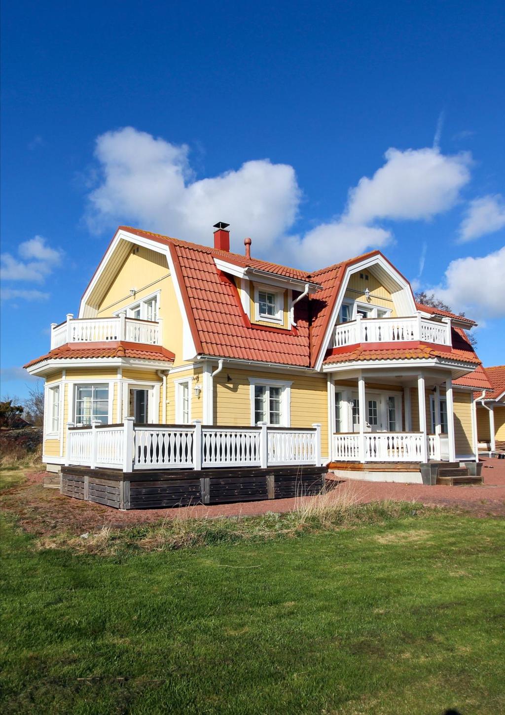 B ostadshus vid Norråkersvägen 12 i Järsö Tvåplansvilla uppförd 2005 med en bostadsyta om ca 175 m².