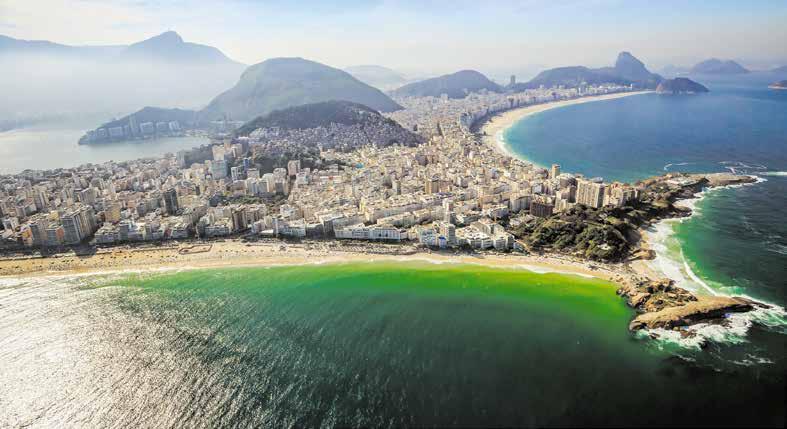 Brasilien Säkra äventyr, São Paulo & Copacabana DAG 9. Rio De Janeiro Efter frukost och utcheckning är det dags att med bussen åka vidare till den fantastiska staden Rio De Janeiro.