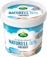 pris 163,00 LATTE ART 2,6% 1 liter. Ekologisk Arla 11 Ord.