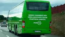 Färre fordon eller färre kilometer producerade i allmän och särskilt kollektivtrafik tillsammans sparar både ekonomiska resurser och innebär