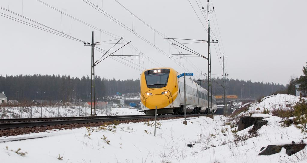 TIO HÅLLBARHETSMÅL Påverkan på våra grannar Grannar och boende som påverkas Grannar och boende i närområdet kring Arlandabanan är de som direkt påverkas av Arlandabanan och den järnvägstrafik som