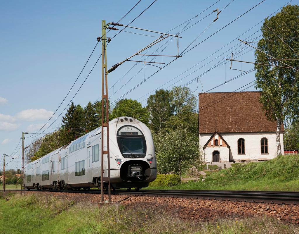 TIO HÅLLBARHETSMÅL Kundernas hälsa och säkerhet Säkerheten grundläggande Säkerheten är en grundläggande förutsättning för att bedriva persontågtrafik.