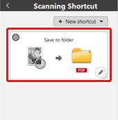 [Enable additional scan] [Aktivera ytterligare skanning] Markera denna för att visa knappen [Scan more pages] [Skanna fler sidor] på skärmen Scan Editing (Skanningsredigering) för att aktivera