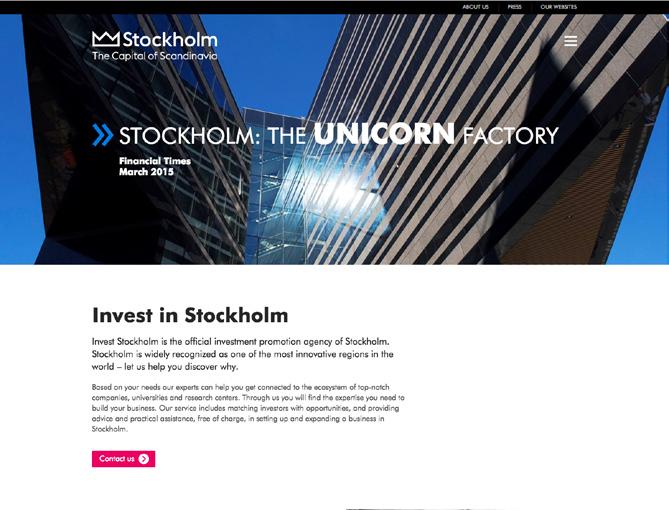 Verksamhetsplan 2017 Stockholm Business Alliance 5 3 Nuläge En av grunderna inom SBA är att utveckla och förbättra servicen