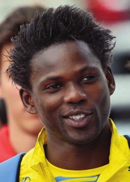 ALHAJI JENG Pronounciation Al-HAJJ-ee YENG 13 December 1981 (Banjul, GAM) Göteborg Occupation Athlete Height/Weight 185 cm / 77 kg Club Örgryte IS Yannick Tregaro Pole Vault Personal bests 5.