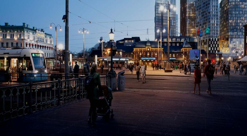STADSKVALITETER FÖR KONTOR 1.
