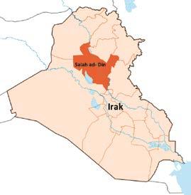 VERKSAMHETSBESKRIVNING Irak Licensen omfattar hela regionen Salah ad-din, om cirka 24 000 kvadratkilometer, i norra Irak.