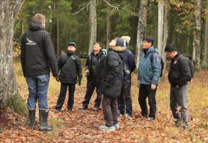 flottningsområdet i Gysinge. STUDIEBESÖK FRÅN ÖSTERRIKE OKTOBER 2016 NeDa gästades av en regional utvecklingsgrupp från Tyrolen som vill besöka lyckade utvecklingsprojekt i området.