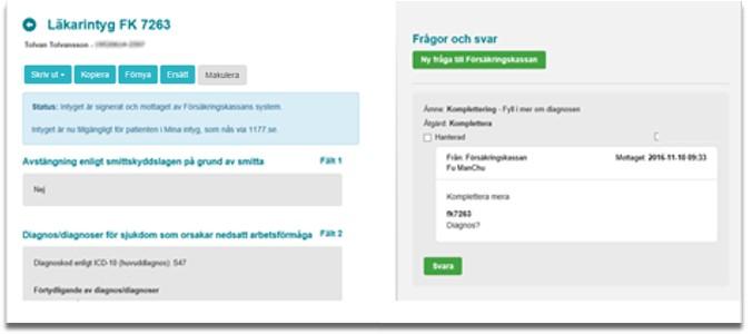 Det är endast läkare och tandläkare som kan besvara frågor med ämne komplettering. För att svara på en fråga med ämne komplettering, följ stegen nedan. 1.