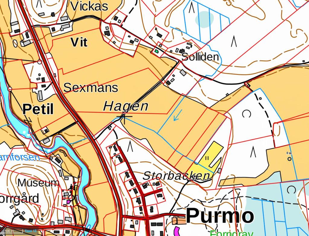 4 Bild 2: Planområdenas ungefärliga avgränsning utmärkt med röd streckad linje. 2. Utgångspunkter och målsättningar Flyttningen av byggrätten görs på markägarens initiativ. Kommunstyrelsen beslöt 29.