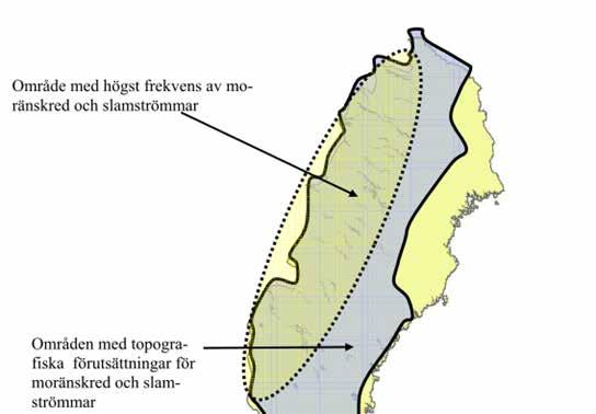 Sida 25 av 94 Klimatförändringarna påverkar även frekvensen av ras i berg.