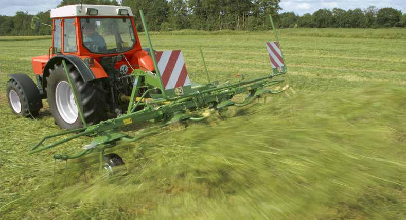 KRONEs sortiment av rotorvändare består av högkvalitativa och tillförlitliga maskiner i alla storlekar.