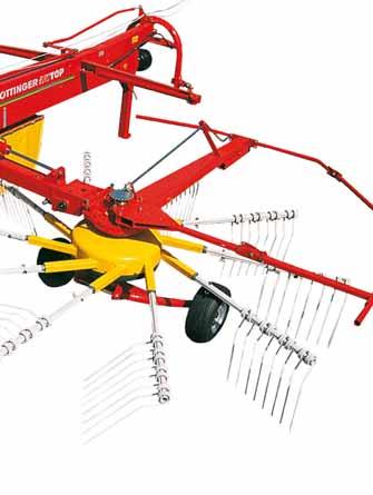 701 A Den klassiska strängläggaren med fast arbetsbredd EUROTOP 620 A Bogserad strängläggare 10 armar per rotor,