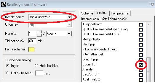 5 Inloggning i TES App Användarnamn: DEI/NRK/SKL-nummer Lösenord: Samma som i TES Utförarmodul 6 Inställningar i TES Utförarmodul 6.