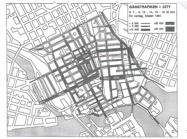 16 (18) Figur 4: Flödeskarta Gång 1991. Figur 5: Flödeskarta Gång 1938.