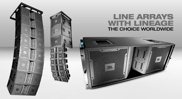 Tour Sound VerTec Series VT 4889 Fullsize Tri-Amped 3-way Line Array Element, Composite Enclosure 30-7001 p.p.f.