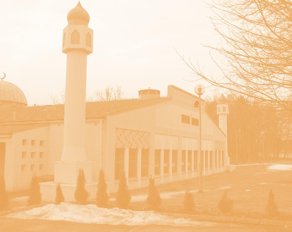 Moskén i Trollhättan. ISLAMISKA RIKSORGANISATIONER De islamiska riksorganisationerna är sammanslutningar av lokala muslimska föreningar och församlingar.